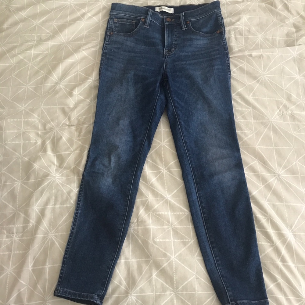 Madewell 10” High-rise skinny jeans